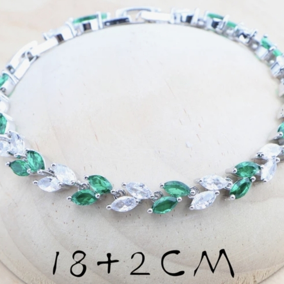 Sterling Silver Wedding Jewelry Set forWomen,Bridal,925STAMPED,any Occasion Gift - Picture 5 of 7